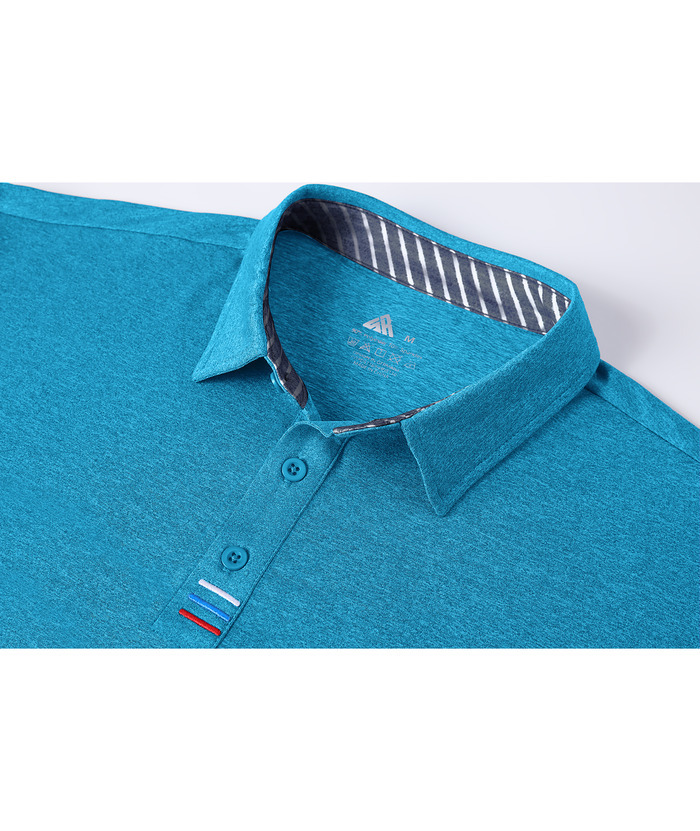 ZITY Men's Golf Sports Polo Short Sleeve Athletic Tennis Shirt-ZPK000671|Zitysports