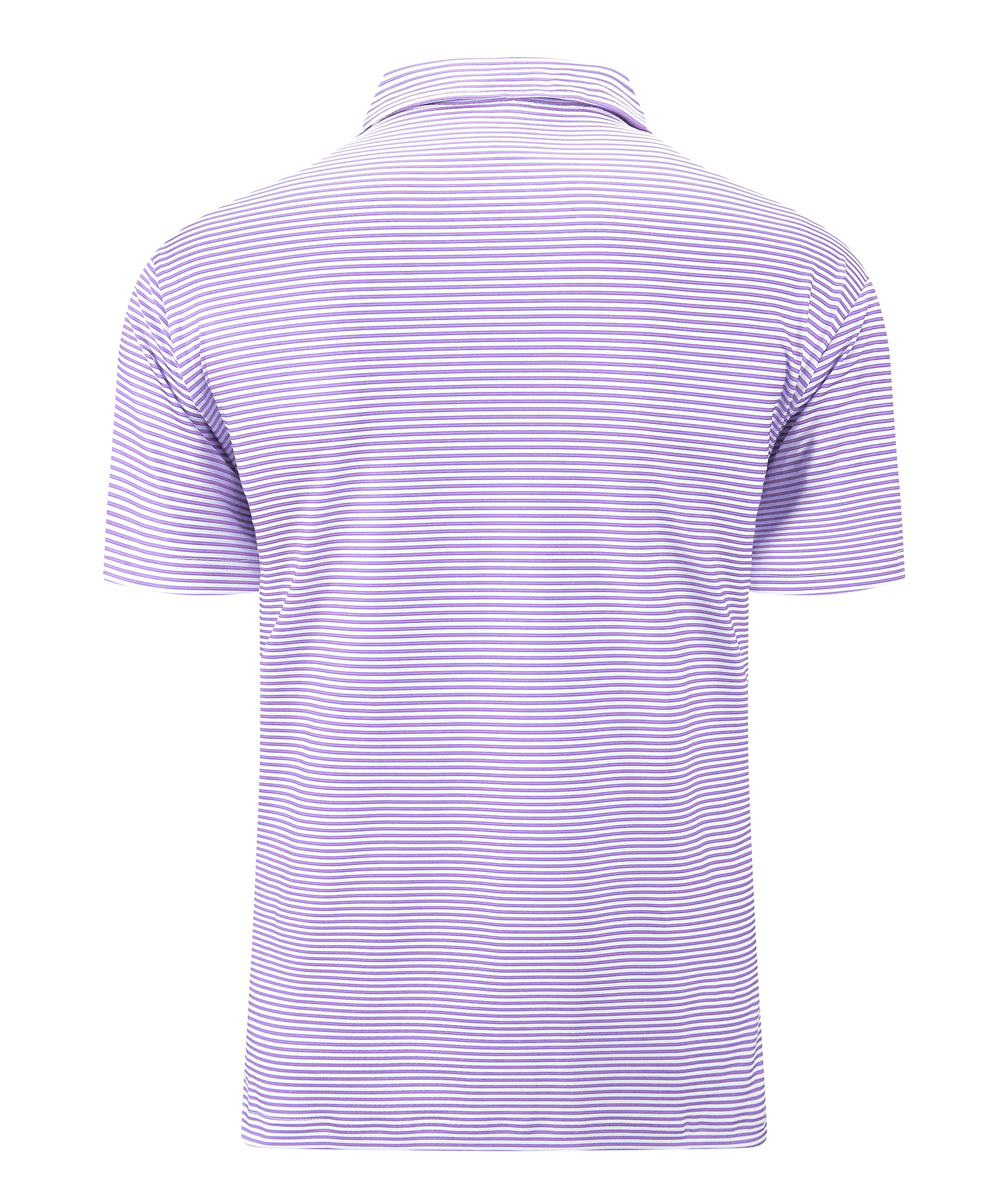 ZITY Men's Button Up Dri Fit Strip Polo Shirt-TUMPO00062