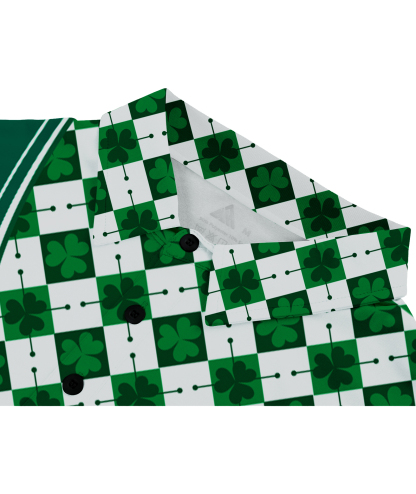 ZITY Men's ST Patrick Day Printed Polo Shirt-CUMPO03959