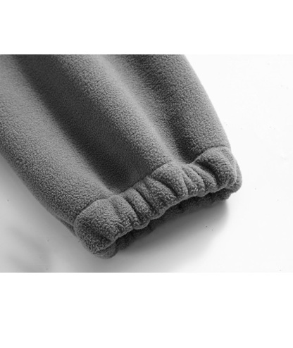 ZITY Men's Full Zipper Fleece Jacket-DUMCO05447