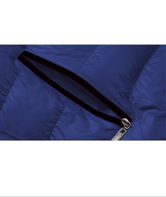 ZITY Men's Full Zipper Long Sleeve Sports Puffer Jacket- DUMCO05567