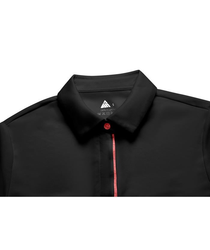 ZITY Women's Solid Color Dti Fit Golf Polo Shirt-CUWPO01364