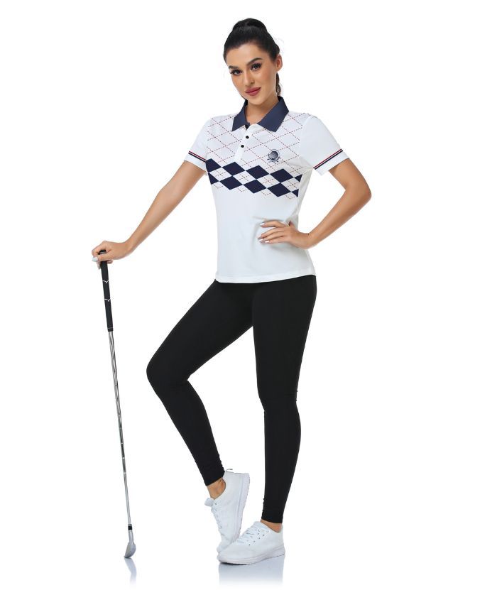 ZITY Women's Dri Fit Casual Golf Tennis Polo Shirt-CUWPO01566