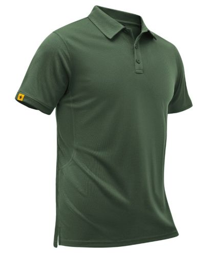 ZITY Men's Button Up Slim Fit Polo Shirt-CUMPO05192