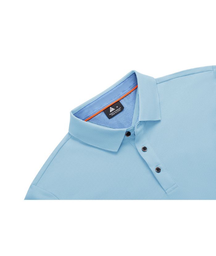 ZITY Men's Button Up Dri Fit Polo Shirt-CEMPO01623
