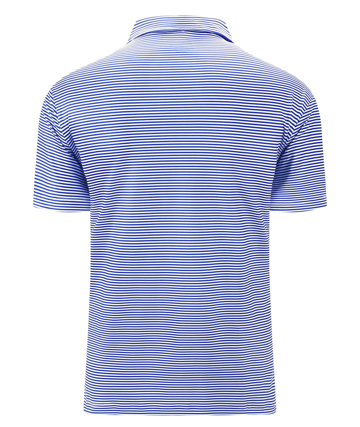 ZITY Men's Button Up Dri Fit Strip Polo Shirt-TUMPO00062