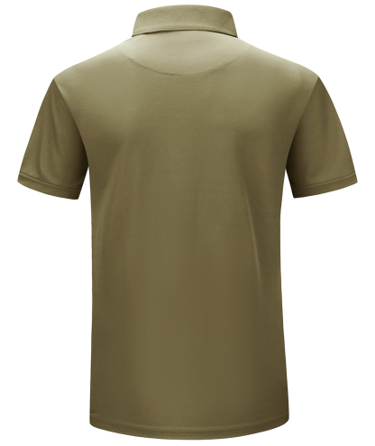 ZITY Men's Dri Fit Button Up Sports Polo Shirt-CFMPO00026