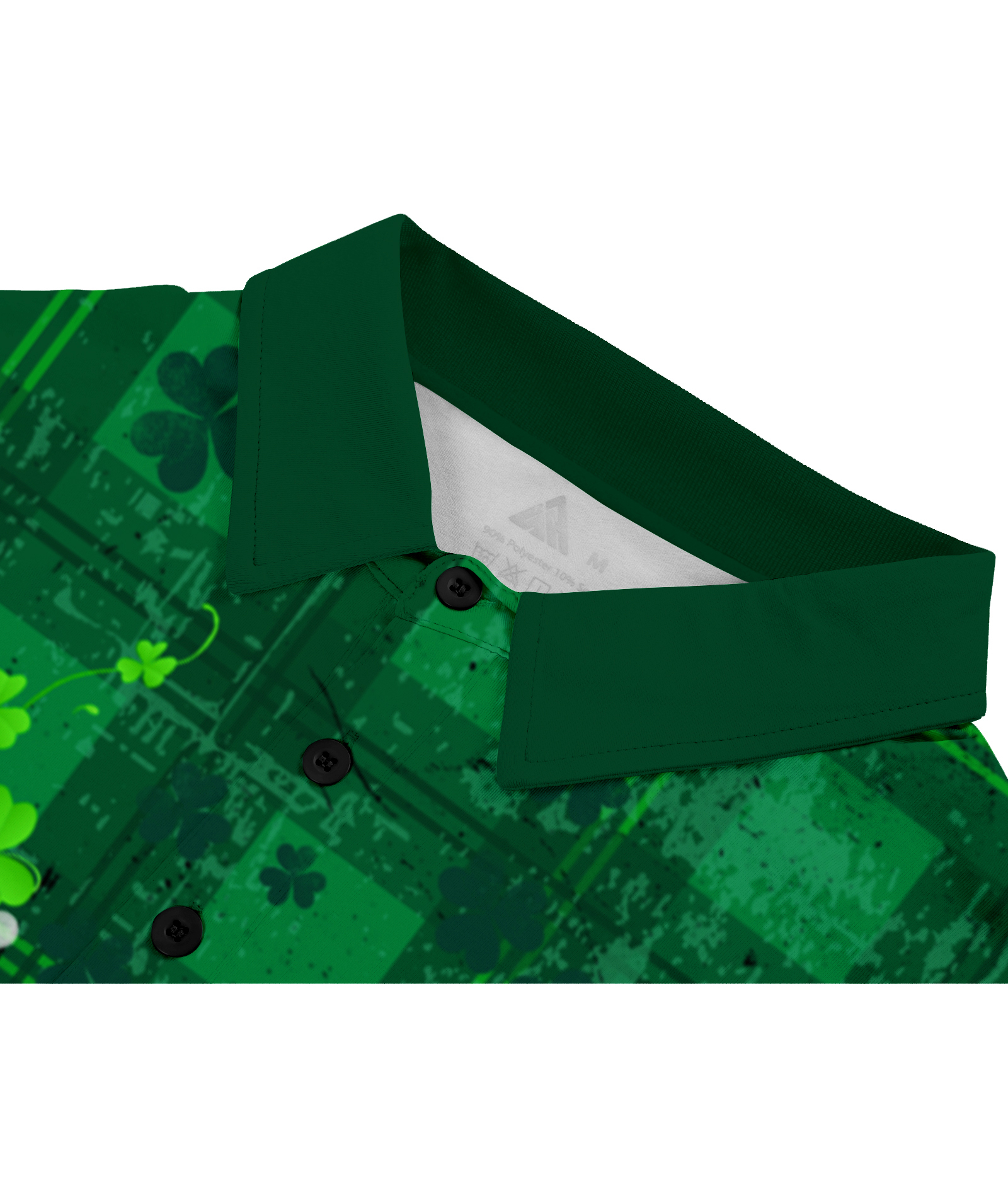 ZITY Men's ST Patrick Day Printed Polo Shirt-CUMPO03959