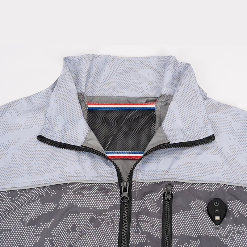 ZITY Men's 12V Power Cable DC Interface Fan Cooling Jacket-M908