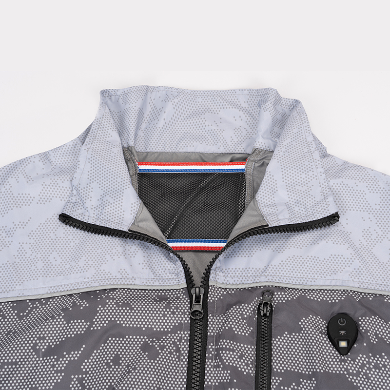 ZITY Men's 12V Power Cable DC Interface Fan Cooling Jacket-M908