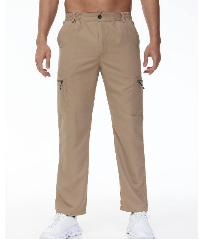 ZITY Men's Multiple Pocket Straight Fit Casual Cargo Pant-TUMCP04359