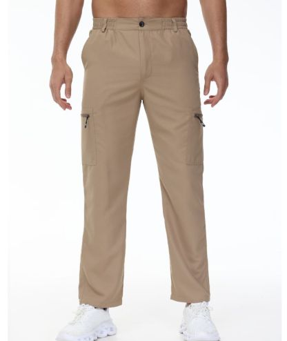 ZITY Men's Multiple Pocket Straight Fit Casual Cargo Pant-TUMCP04359