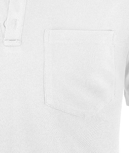 ZITY Men's Solid Color Fast Dry Neck Air Force with Pocket Polo Shirt-ZPK008914 | Zitysports