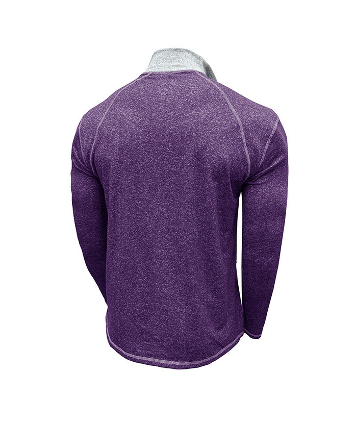 ZITY Men's Cotton Blend Zipper Stand Collar Long Sleeve Sweatshirt -DUMHD04652 | Zitysports