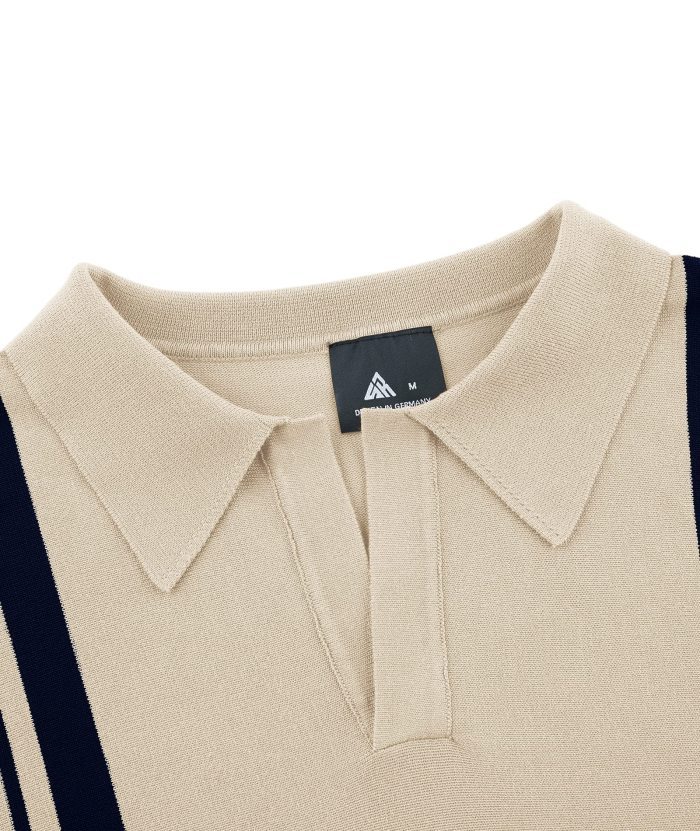 ZITY Men's Knit Polo Shirt Vintage Summer Casual Shirt Pullover-RV57F74625705|Zitysports