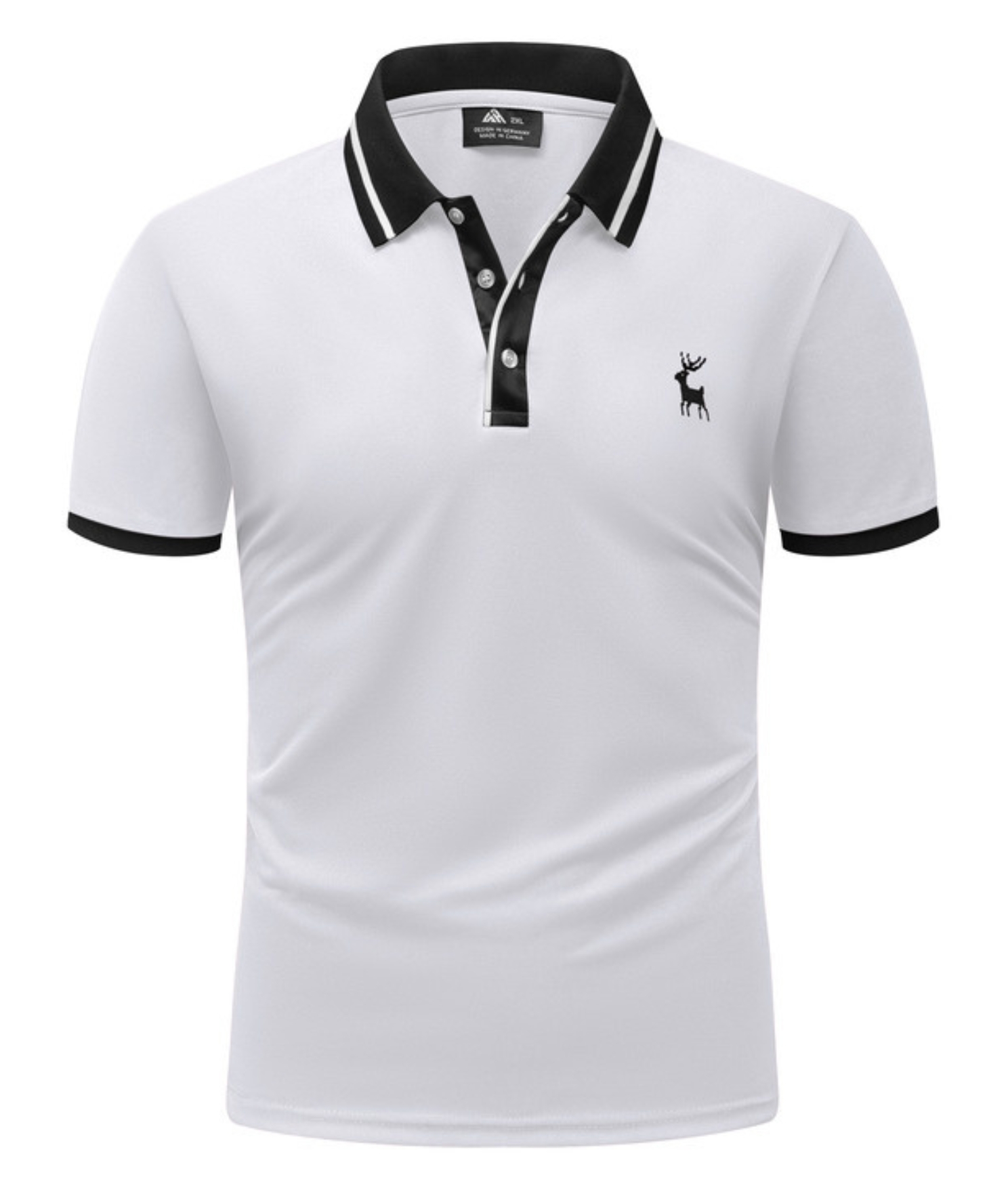 ZITY Men's Oversized Polo Shirt Moisture Wicking Short Sleeve for Summer-ZPK010424 | Zitysports