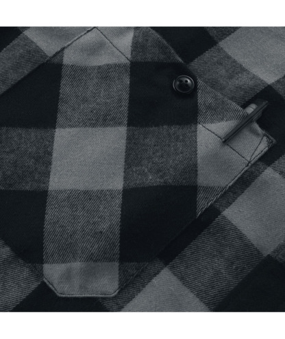 ZITY Men's Plaid Hooded Long Sleeve Button Down Flannel Shirt-ZPK000014 | Zitysports
