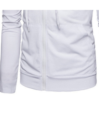 ZITY Men's Long Sleeve Solid Color Fleece Kangaroo Pocket Hoodie-DUMFH04879 | Zitysports