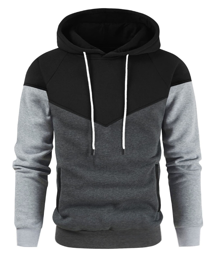 Men's Plus Size Long Sleeve Casual Pullover Hoodie-DUMFH04884 | Zitysports