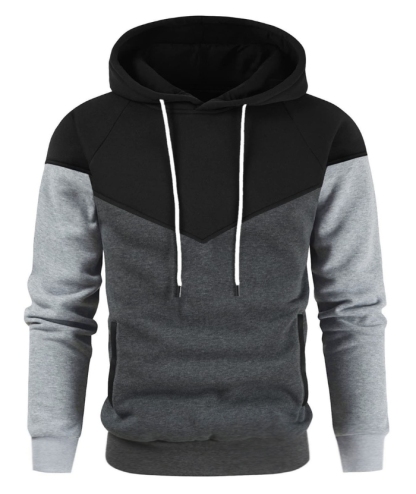 Men's Plus Size Long Sleeve Casual Pullover Hoodie-DUMFH04884 | Zitysports