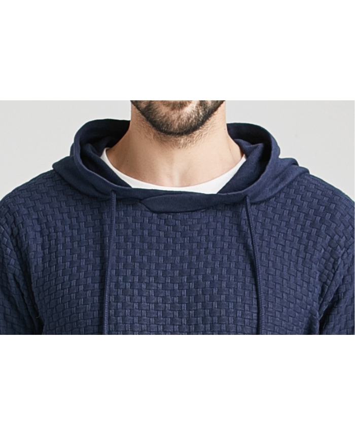 Men's Hooded Long Sleeved Pullover Fit Hoodie-DUMFH04888 | Zitysports