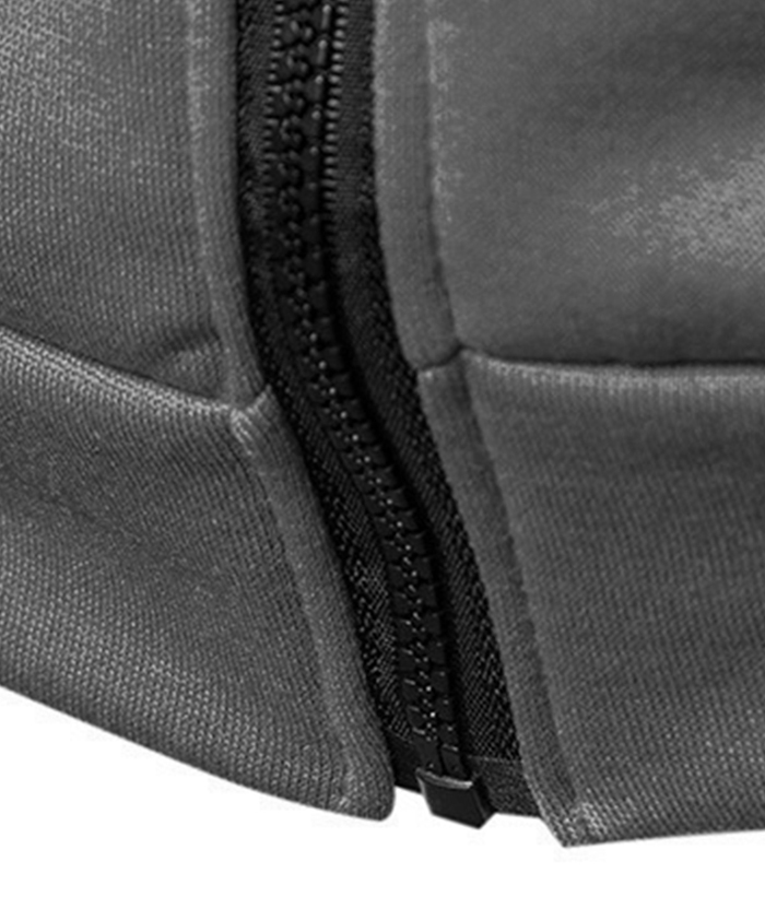 ZITY Men's Zip Up Lightweight Casual Long Sleeve Hoodie-DUMFH04881|Zitysports