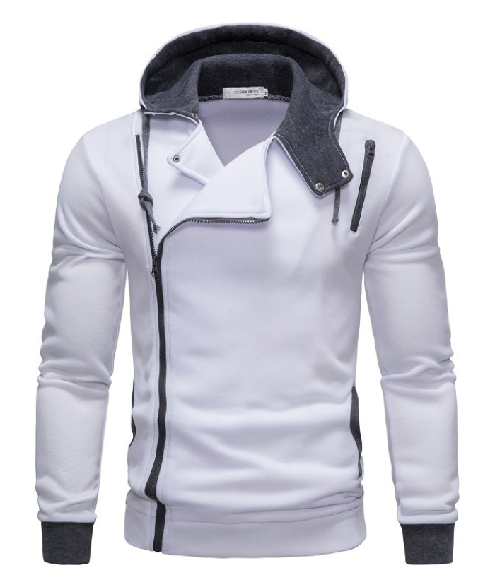 ZITY Men's Full Zip Hooded Sports Sweatshirt Activewear-DUMFH04942|Zitysports