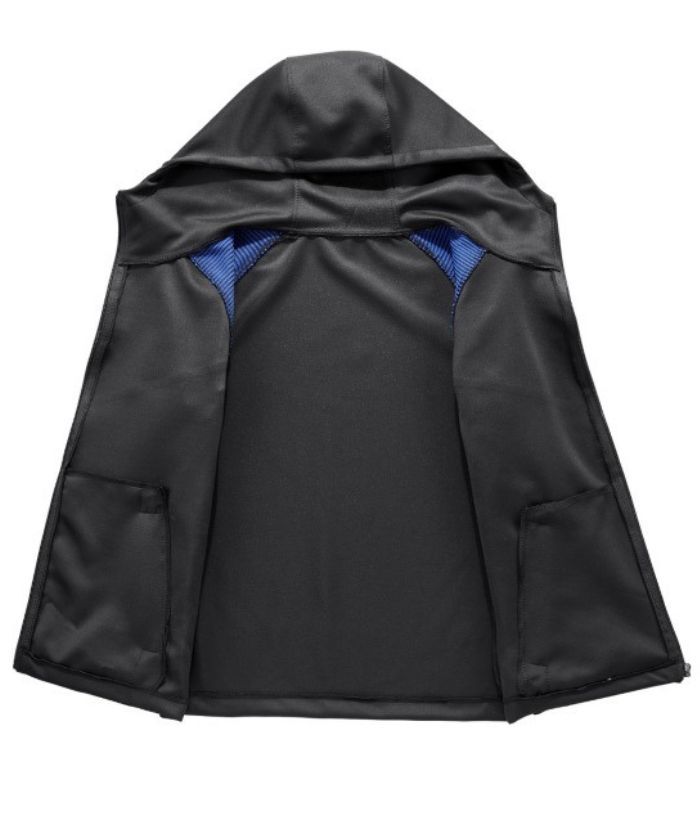 ZITY Men's Gym Sport Training Fitness Long Sleeve Zipper Hoodie-DUMHD05088|Zitysports