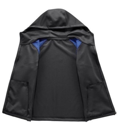ZITY Men's Gym Sport Training Fitness Long Sleeve Zipper Hoodie-DUMHD05088|Zitysports