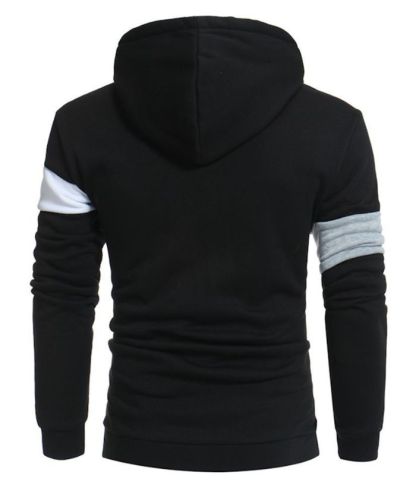 ZITY Men's Light Weight Long Sleeve Elastic Cuff Casual Hoodie-DUMFH05104|Zitysports