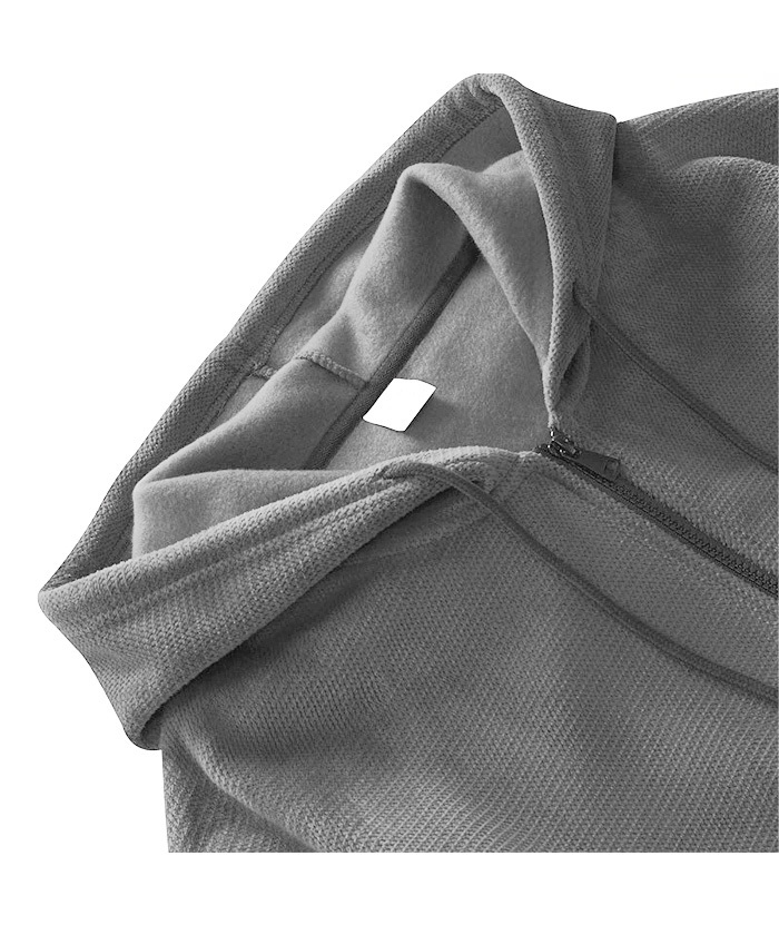 ZITY Men's Full Zipper Long Sleeve Breathable Outwear Hoodie-DUMFH05100|Zitysports