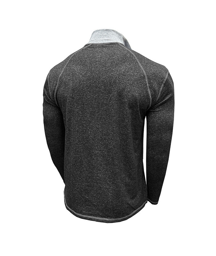 ZITY Men's Cotton Blend Zipper Stand Collar Long Sleeve Sweatshirt -DUMHD04652 | Zitysports