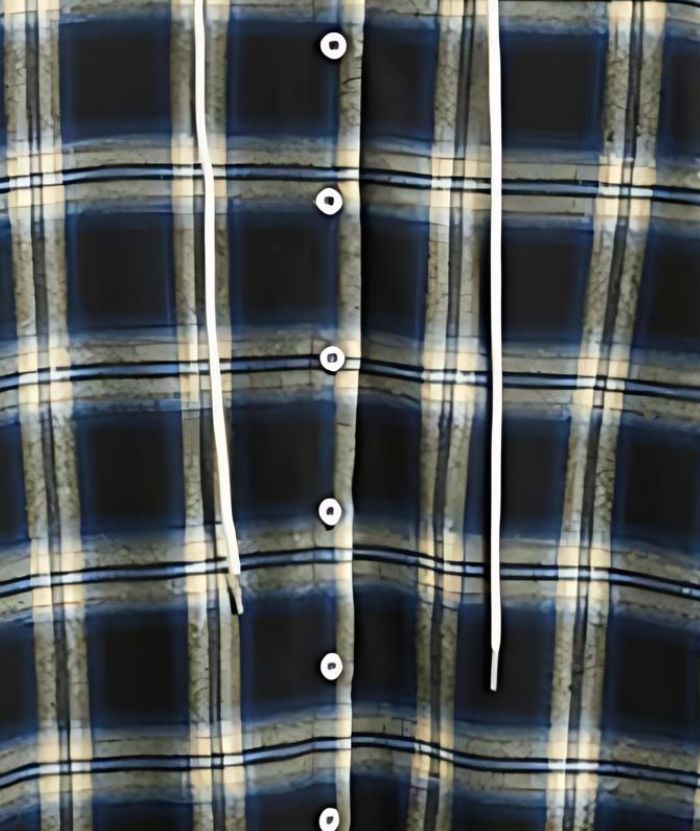 ZITY Women's Plaid Print Button Casual Long Sleeve Hoodie-DUWLT05049|Zitysports