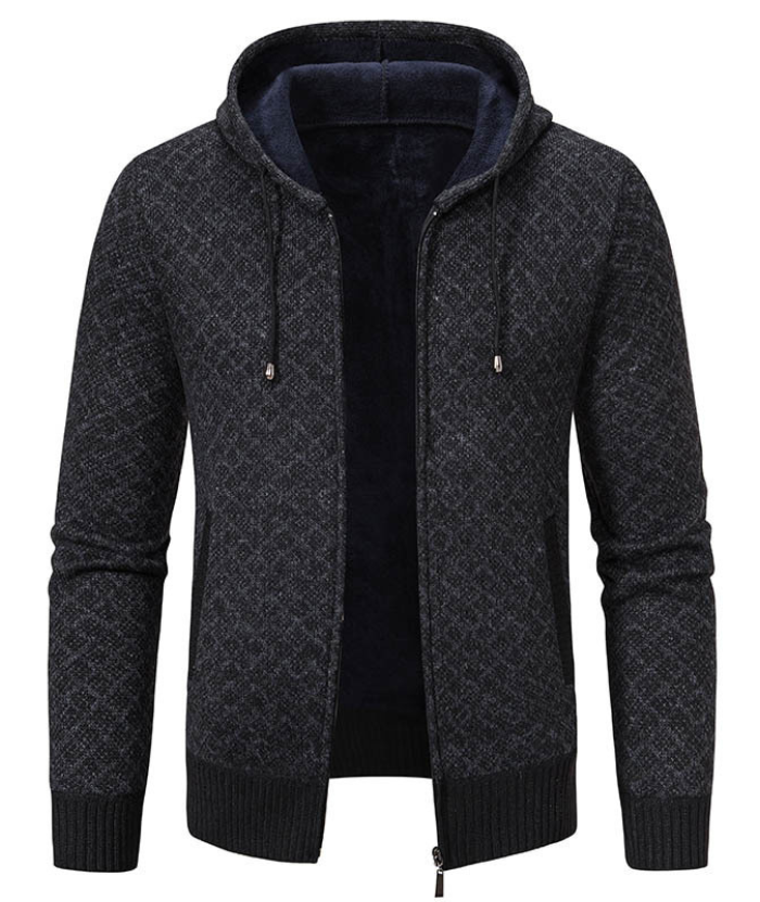 ZITY Men's Casual Sweater Suit Slim Fit Hip Hop Style Hoodie Top-DUMSW05057|Zitysports