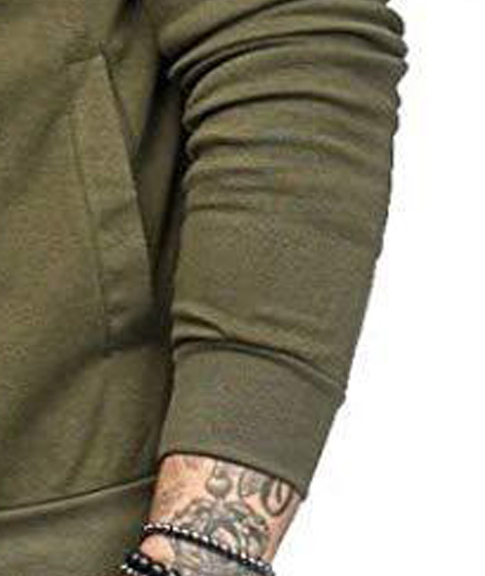 ZITY Men's Slim Fit Sportswear Autumn Hooded Sweater Suit-DUMFH04991|Zitysports