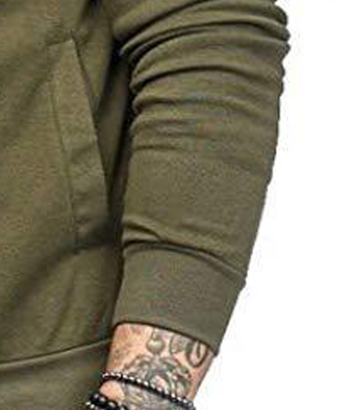 ZITY Men's Slim Fit Sportswear Autumn Hooded Sweater Suit-DUMFH04991|Zitysports