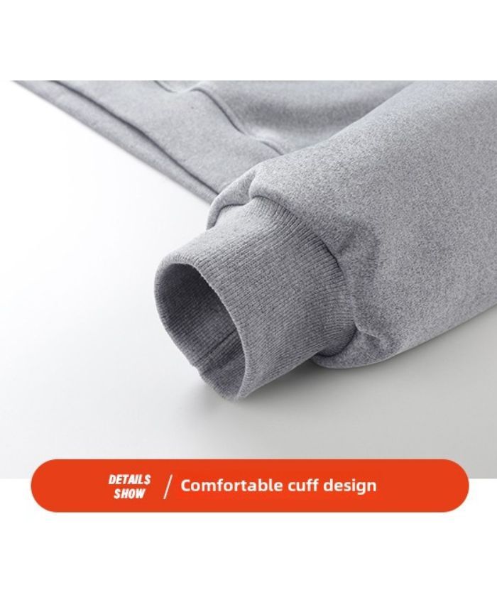 ZITY Men's Pullover Long Sleeve Heated  Hoodie-DUMFH05618