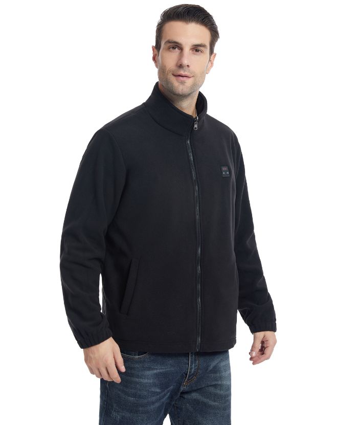 Unisex 9-Zone Hitting Polar Fleece Heated Jacket-M859