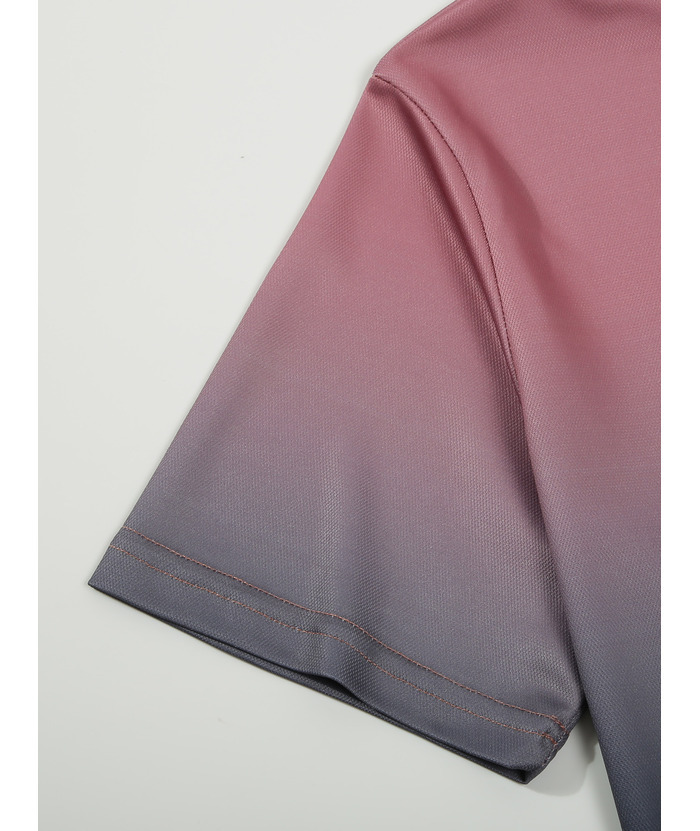 ZITY Men's Gradient Color Polo Shirt-ZPK010474 | Zitysports