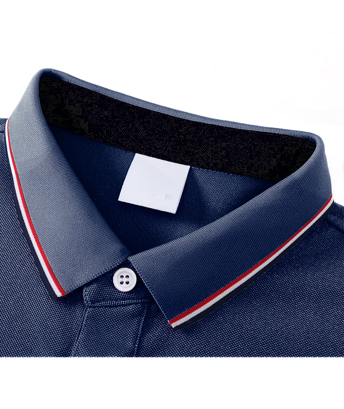 ZITY Men's Button Up Long Sleeve Polo Shirt-HD506