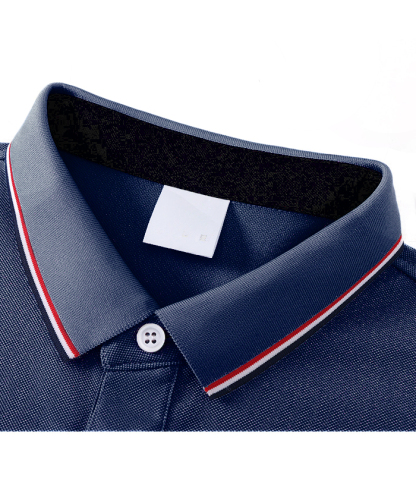 ZITY Men's Button Up Long Sleeve Polo Shirt-HD506