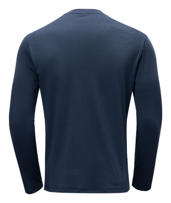 Men's Long Sleeve Casual Slim Fit Performance Polo Shirt-8869