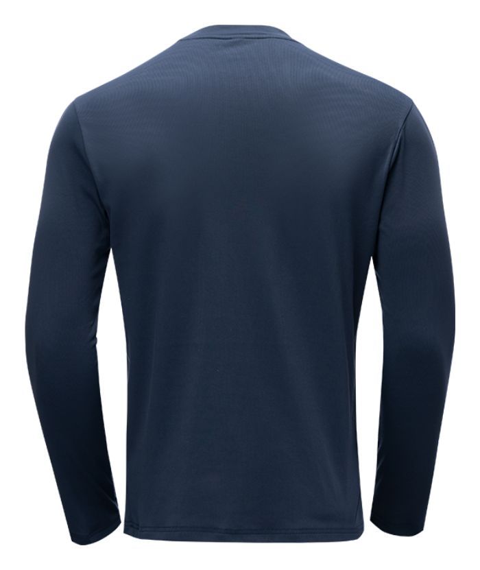 Men's Long Sleeve Casual Slim Fit Performance Polo Shirt-8869