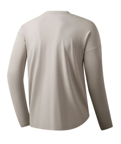 Men's Solid Color Long Sleeve Sports Polo Shirts-8850