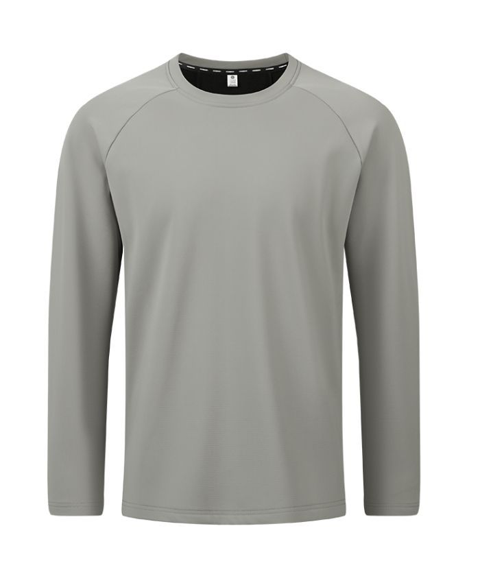 Men's Long Sleeve Solid Color Performance Polo-5332