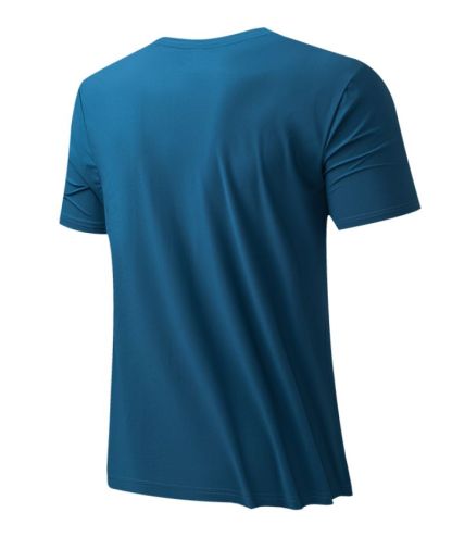 ZITY Men's Summer Slim Fit Solid Color T-Shirt-8371