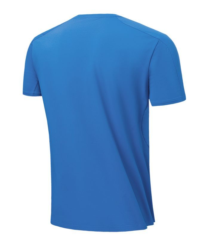 ZITY Men's Summer Slim Fit Solid Color T-Shirt | 8322