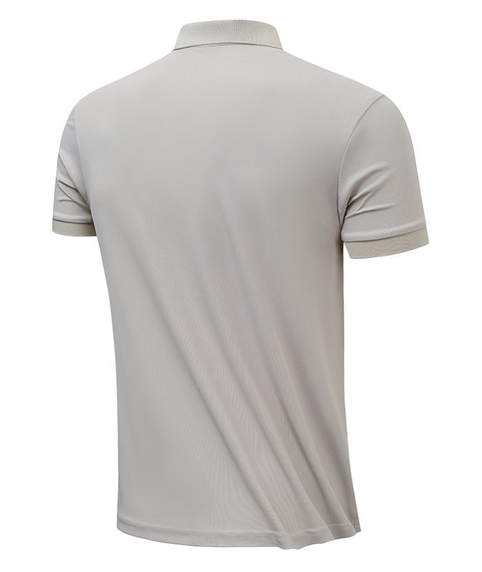 ZITY Men's Casual Slim Fit Quarter Zip Polo Shirt-8337
