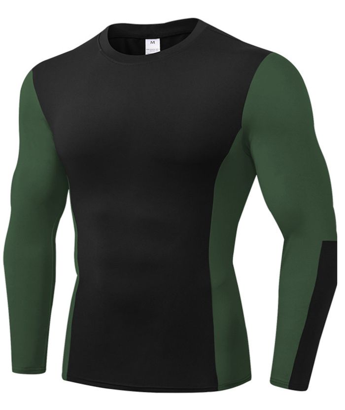 ZITY Men's Dri Fit Sports Long Sleeve T-Shirt-DUMLS05957