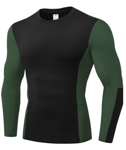ZITY Men's Dri Fit Sports Long Sleeve T-Shirt-DUMLS05957